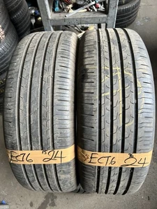 Pair Of 225 60 18 104V XL CONTINENTAL ECOCONTACT 6 Extra Load 5.5mm DOT 2024 - Picture 1 of 6