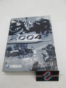 Yamaha Ofiicial Factory 2004 Motorcycle ATV Technical Update Manual Book - Picture 1 of 5