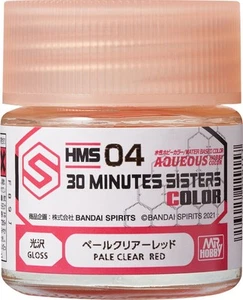GUNZE HMS-04 PEINTURE AQUEOUS 30 MINUTES SISTERS COLORS (10 ML) PALE CLEAR RED - Imagen 1 de 1