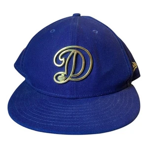 New Era Los Angeles Dodgers 59FIFTY Fitted Hat Authentic MLB Baseball Cap 7 1/2 - Picture 1 of 5