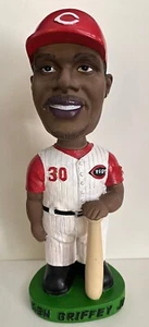 KEN GRIFFEY JR #30 CINCINNATI REDS Bobble Dobbles Hand Painted Bobblehead w/box - Picture 1 of 6