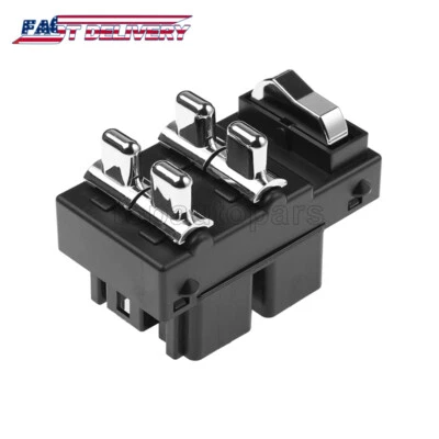 Interruptor de ventana para Lincoln Town Car 2000 2001 delantero izquierdo lado del conductor F8VZ14529AA Foto 1 de 4