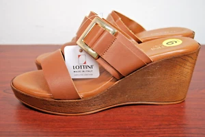 NEU italienische authentische Lottini Leder Sandale Größe 9 - Bild 1 von 8