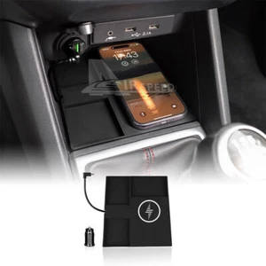 For Subaru WRX 2022-UP PVC Car Wireless Charger Pad Phone Fast Charging Mat Pad - Picture 1 of 11