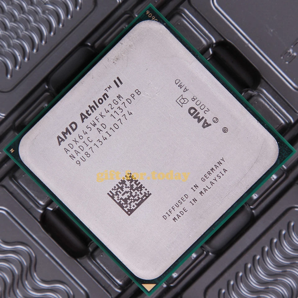 Original AMD Athlon II X4 645 3.1 GHz Quad-Core (ADX645WFK42GM) Processor CPU - Image 1 of 1