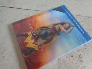 WONDER WOMAN 3D Blu-ray +BluRay+Digital LENTICULAR DigiBook Gal Gadot Chris Pine - Picture 1 of 7