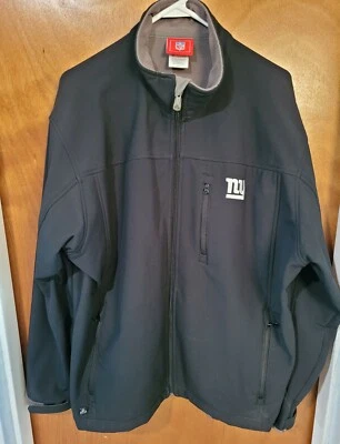 Chaqueta de caparazón blando negra NY Gaints Foto 1 de 4