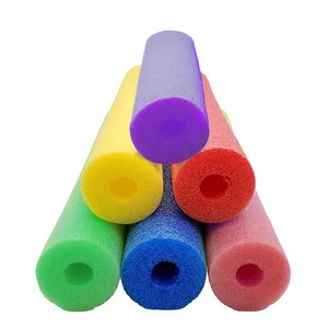 1x Swimming Pool Noodle Float Aid 60 inch Flexible Hollow EPE Foam Swim Noodle - Picture 1 of 21