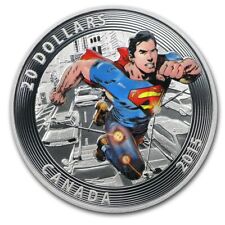 CANADA $20 2015 Silver 1oz. Proof 'Iconic Superman - Action Comics #1'