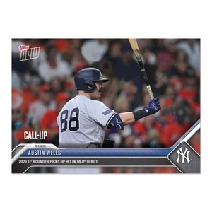 2023 Topps NOW 799 Austin Wells 1st MLB Hit in Debut-Free Shipping! - Picture 1 of 2