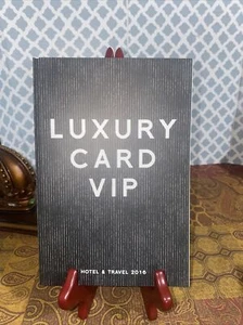 Black Card VIP Hotel & Travel 2016 Book New Luxury Magazine Exclusive - Picture 1 of 5