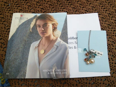 Energetix Bingen Magnetic Jewellery Halsschmuck Kette+Anhänger neu +Katalog 2019 - Bild 1 von 4
