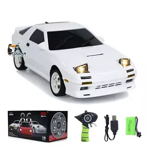 Deutscher Lager LDRC 1/18 RX7 RC Racing Car RWD Gyroskop Drift Fahrzeuge LD1802 - Bild 1 von 12