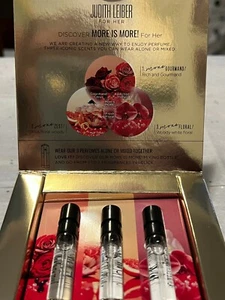 NIB Judith Leiber More Is More Discovery Set 3 Fragrances Trial Size - Picture 1 of 9