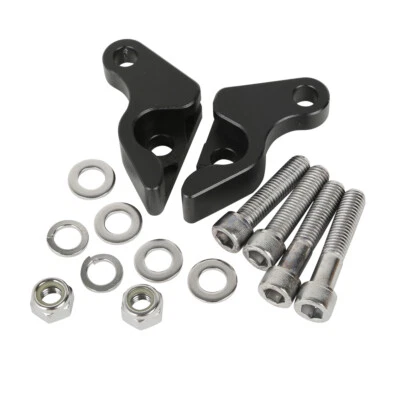 Black 1" Inch Rear Shock Lowering Kit Fit For Harley VROD VRSC Street Rod 02-17 - Image 1 of 4