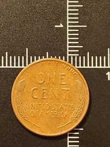 1957-D wheat penny - DIE ADJUSTMENT ERROR - Picture 1 of 18