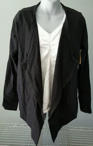 Women's Cardigan Athletic Outerwear Everlast Sport Black S/Small - NWT $23 - Picture 1 of 4