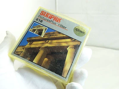 Sunpak 62mm 81B Warming Color Conversion Lens Filter Boxed  - Image 1 of 4