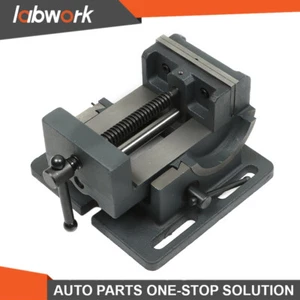 Labwork 4.25" Industrial Strength Benchtop and Drill Press Tilting Angle Vise - Picture 1 of 22