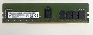 Micron 16GB 2Rx8 PC4-3200AA RE2 MTA18ASF2G72PDZ-3G2R1 ECC SERVER RAM - Picture 1 of 2