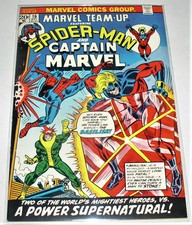 Marvel Team-Up  16  SPIDER-MAN with CAPTAIN MARVEL