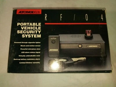 Autopage RF/04 Car Portable Security System Car Alarm NEW in box - Image 1 of 4
