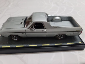 Danbury Mint 1969 Chevy El Camino Silver LE 1:24 Silver RARE - Box Paper* - Picture 1 of 10