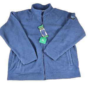 Orvis Pullover Herren XL Jacke Blau Fleece Full Zip Neu mit Etikett! - Bild 1 von 11