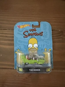 Hot Wheels Retro Entertainment The SIMPSONS THE HOMER Real Riders Free Ship - Picture 1 of 2