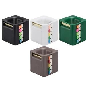 5 in 1 Sticky Note Holder Dispenser Desk Organizer Desktop Sticky Note Rolls - Picture 1 of 25