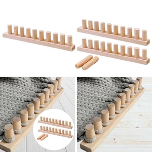 Decke Chunky Weaving Home Decor -Webstuhlrahmen Handstrickbrett für DIY Throws - Picture 1 of 11