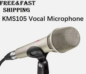 NEW Neumann KMS 105 Gold Supercardioid Condenser Handheld Vocal Microphone US - Picture 1 of 4