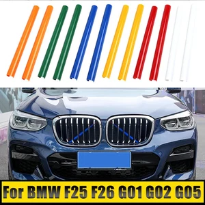 For BMW X3/5 G01 F25 X4 G02 F26 G05 2011-2015 Car Front Grille Trim Strips Cover - Picture 1 of 29