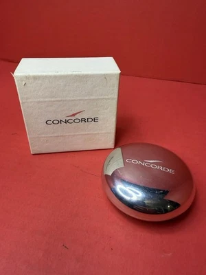 BRITISH AIRWAYS CONCORDE AVIÓN BARATIJA REDONDA CAJA DE PASTILLAS NUEVO EN CAJA Foto 1 de 2