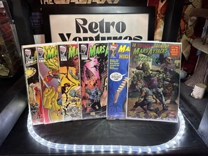 Mars Attacks Image #1-4 Set Bonus Image Comics Spawn Savage Dragon B & B VG+ - Picture 1 of 14