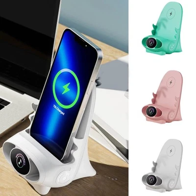 Smartphone Schnell Kabellos Ladestation Multifunktionale Handyhalterung für Sch - Bild 1 von 4