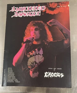 1989 Amplified Assault #4 Heavy Metal Thrash Magazin (letzte Ausgabe) selten - Bild 1 von 3