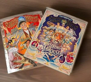 RARE RINGLING BROTHERS BARNUM BAILEY CIRCUS BOOK PROGRAM 132nd & LIVING CAROUSEL - Picture 1 of 5