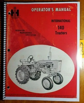 IH International McCormick Farmall 140 Tractor Owner Operator Manual R6 Rev4 '73 - Image 1 of 4