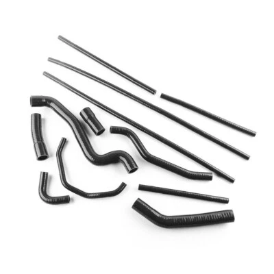 Черный силиконовый шланг радиатора для Yamaha FZ1 FAZER 2006 2007 2008 2009 2010 - Изображение 1 из 3