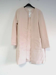 H&M Short coat Powder Size UK 6 EU 32 rrp £30 NH192 JJ 16 - Picture 1 of 3