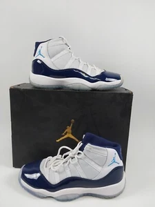 Air Jordan 11 Retro UNC Win Like 82 Grade School Size 6Y  - Picture 1 of 9
