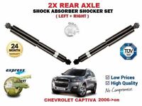 For Seat Altea XL TSI 2004>2015 2x Rear Suspension Gas Shock Absorber Shocker