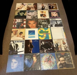 Vinyl Record Random Mixed Original All Genes LPs 12” 7” X5 Used & New Joblot Ex. - Picture 1 of 22