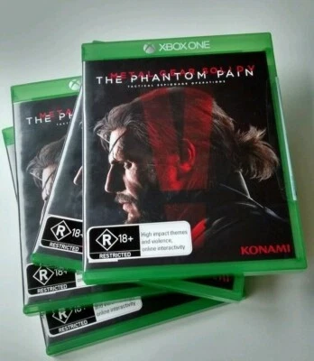 Metal Gear Solid 5 V Phantom Pain Xbox One Day One Edition *NEW DISC *AU *DAY 1 - Image 1 of 4