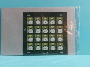 American Clock Sheet of Twenty 10 Cent Postage Stamps 2002 Brand New Sealed  - Picture 1 of 4