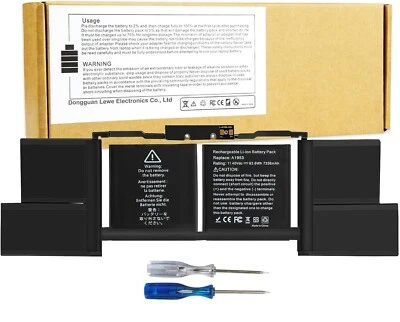 Batería A1953 A1990 para Apple MacBook Pro 15" pulgadas mediados de 2018 2019 EMC 3215 3359 Foto 1 de 4