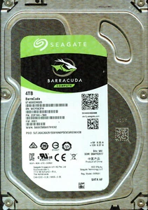 ST4000DM005, 2DP166-568,  0001,  WU,  WGY0,  SEAGATE SATA 4TB APR 2017 - Picture 1 of 2