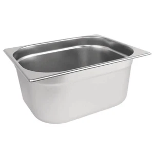 Contenedor Gastronorm Chefset 5714 1/2 tamaño medio acero inoxidable 150 mm - Imagen 1 de 1