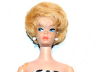 Barbie:  VINTAGE Blonde TRANSITIONAL 1962/1962 BUBBLECUT BARBIE Doll!